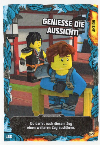 NINJAGO Trading Card Game (German) Series 6 - # 186 Geniesse die Aussicht