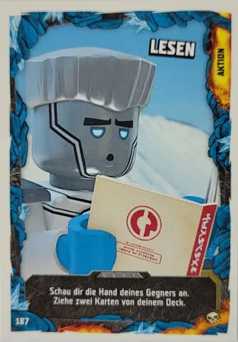NINJAGO Trading Card Game (German) Series 6 - # 187 Lesen