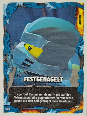 NINJAGO Trading Card Game (German) Series 6 - # 188 Festgenagelt