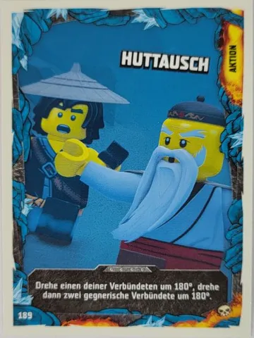 NINJAGO Trading Card Game (German) Series 6 - # 189 Huttausch