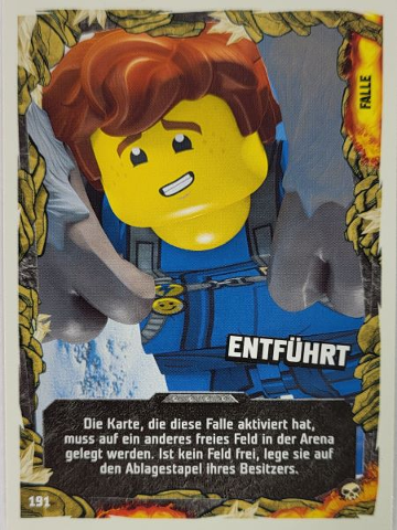NINJAGO Trading Card Game (German) Series 6 - # 191 Entführt