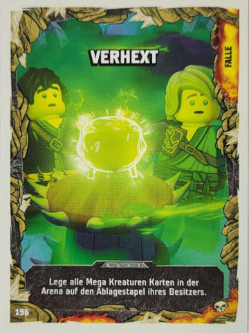 NINJAGO Trading Card Game (German) Series 6 - # 196 Verhext