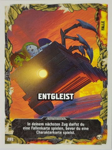 NINJAGO Trading Card Game (German) Series 6 - # 201 Entgleist