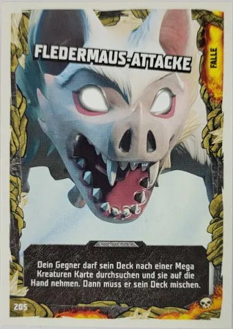 NINJAGO Trading Card Game (German) Series 6 - # 205 Fledermaus-Attacke