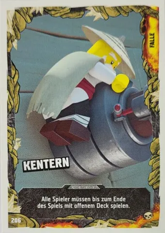 NINJAGO Trading Card Game (German) Series 6 - # 206 Kentern