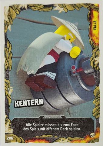 NINJAGO Trading Card Game (German) Series 6 - # 206 Kentern