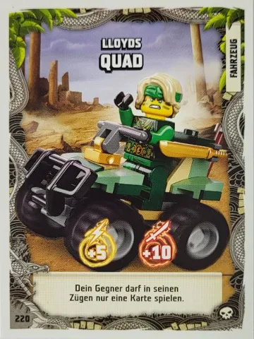 NINJAGO Trading Card Game (German) Series 6 - # 220 Lloyds Quad