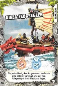 NINJAGO Trading Card Game (German) Series 6 - # 222 Ninja-Flugsegler
