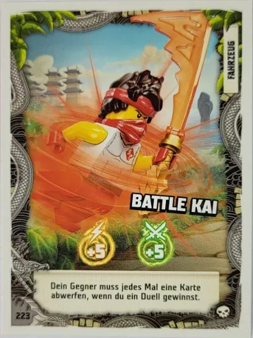 NINJAGO Trading Card Game (German) Series 6 - # 223 Battle Kai