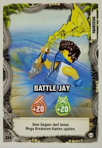 NINJAGO Trading Card Game (German) Series 6 - # 224 Battle Jay