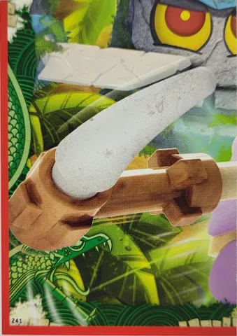 NINJAGO Trading Card Game (German) Series 6 - # 241 Puzzle Piece