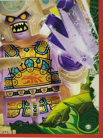 NINJAGO Trading Card Game (German) Series 6 - # 243 Puzzle Piece