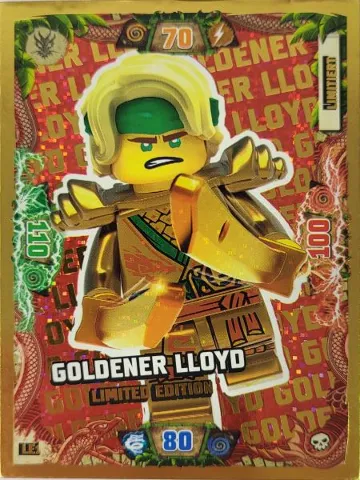 NINJAGO Trading Card Game (German) Series 6 - # LE1 Goldener Lloyd Limited Edition