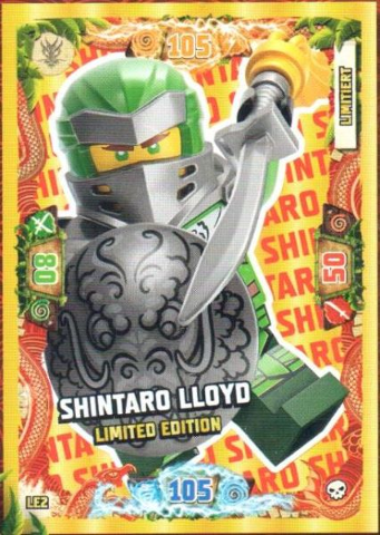 NINJAGO Trading Card Game (German) Series 6 - # LE2 Shintaro Lloyd Limited Edition