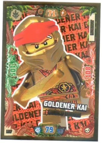 NINJAGO Trading Card Game (German) Series 6 - # LE7 Goldener Kai Limited Edition