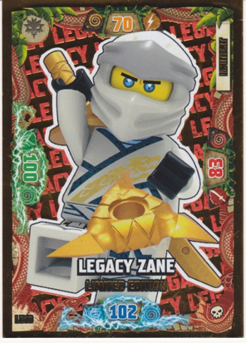 NINJAGO Trading Card Game (German) Series 6 - # LE10 Legacy Zane Limited Edition