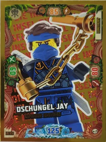 NINJAGO Trading Card Game (German) Series 6 - # LE15 Dschungel Jay Limited Edition