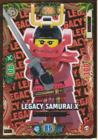 NINJAGO Trading Card Game (German) Series 6 - # LE20 Legacy Samurai X Limited Edition