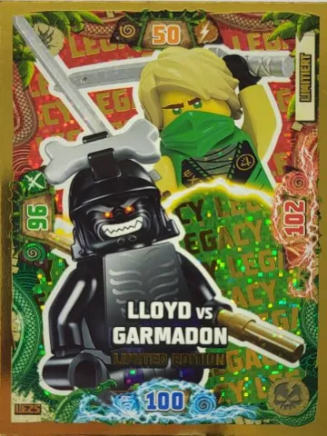 NINJAGO Trading Card Game (German) Series 6 - # LE25 Lloyd vs Garmadon Limited Edition