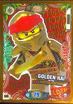 NINJAGO Trading Card Game (English) Series 6 - # LE2 Golden Kai Limited Edition