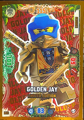 NINJAGO Trading Card Game (English) Series 6 - # LE3 Golden Jay Limited Edition