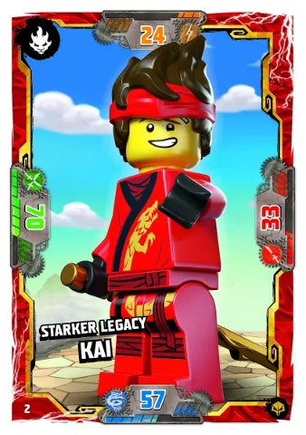 NINJAGO Trading Card Game (German) Series 7 (Next Level) - # 2 Starker Legacy Kai