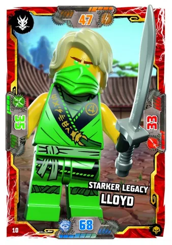 NINJAGO Trading Card Game (German) Series 7 (Next Level) - # 10 Starker Legacy Lloyd