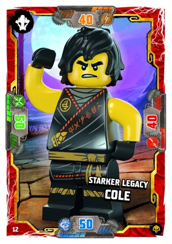 NINJAGO Trading Card Game (German) Series 7 (Next Level) - # 12 Starker Legacy Cole