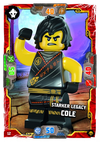 NINJAGO Trading Card Game (German) Series 7 (Next Level) - # 12 Starker Legacy Cole
