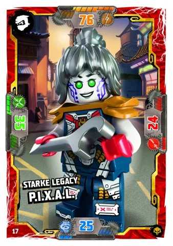 NINJAGO Trading Card Game (German) Series 7 (Next Level) - # 17 Starke Legacy P.I.X.A.L.