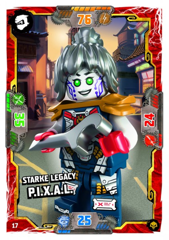 NINJAGO Trading Card Game (German) Series 7 (Next Level) - # 17 Starke Legacy P.I.X.A.L.