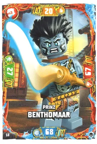 NINJAGO Trading Card Game (German) Series 7 (Next Level) - # 18 Prinz Benthomaar