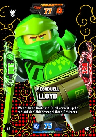 NINJAGO Trading Card Game (German) Series 7 (Next Level) - # 19 Megaduell Lloyd