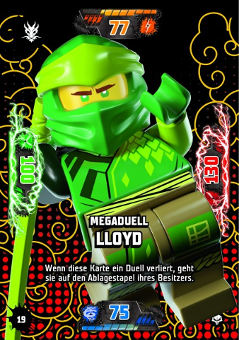 NINJAGO Trading Card Game (German) Series 7 (Next Level) - # 19 Megaduell Lloyd