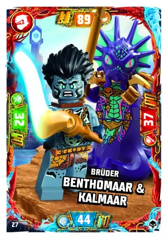 NINJAGO Trading Card Game (German) Series 7 (Next Level) - # 27 Brüder Benthomaar & Kalmaar