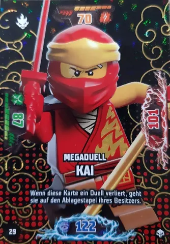 NINJAGO Trading Card Game (German) Series 7 (Next Level) - # 29 Megaduell Kai