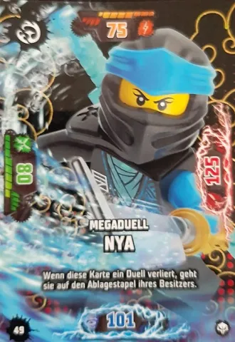 NINJAGO Trading Card Game (German) Series 7 (Next Level) - # 49 Megaduell Nya