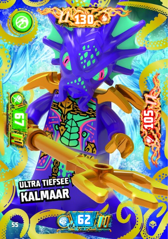 NINJAGO Trading Card Game (German) Series 7 (Next Level) - # 55 Ultra Tiefsee Kalmaar