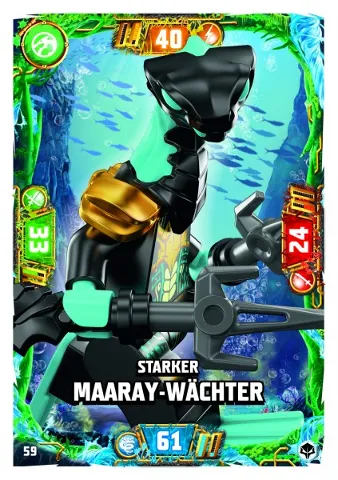 NINJAGO Trading Card Game (German) Series 7 (Next Level) - # 59 Starker Maaray-Wächter