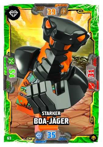 NINJAGO Trading Card Game (German) Series 7 (Next Level) - # 63 Starker Boa-Jäger