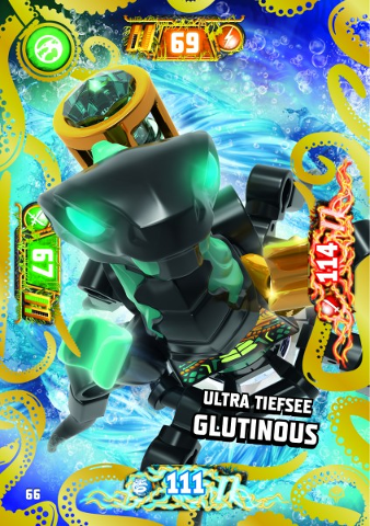 NINJAGO Trading Card Game (German) Series 7 (Next Level) - # 66 Ultra Tiefsee Glutinous