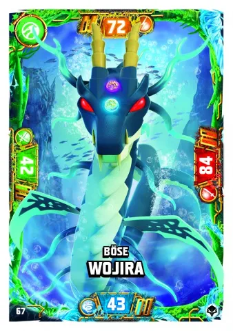 NINJAGO Trading Card Game (German) Series 7 (Next Level) - # 67 Böse Wojira