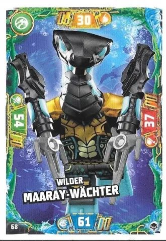 NINJAGO Trading Card Game (German) Series 7 (Next Level) - # 68 Wilder Maaray-Wächter