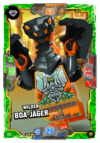 NINJAGO Trading Card Game (German) Series 7 (Next Level) - # 72 Wilder Boa-Jäger