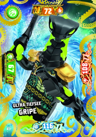 NINJAGO Trading Card Game (German) Series 7 (Next Level) - # 83 Ultra Tiefsee Gripe