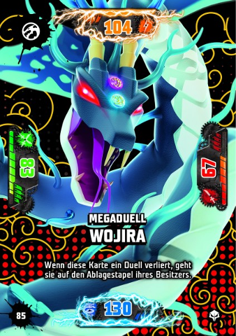 NINJAGO Trading Card Game (German) Series 7 (Next Level) - # 85 Megaduell Wojira
