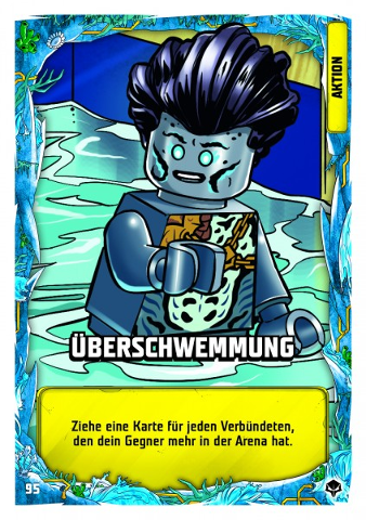NINJAGO Trading Card Game (German) Series 7 (Next Level) - # 95 Überschwemmung