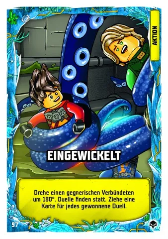 NINJAGO Trading Card Game (German) Series 7 (Next Level) - # 97 Eingewickelt