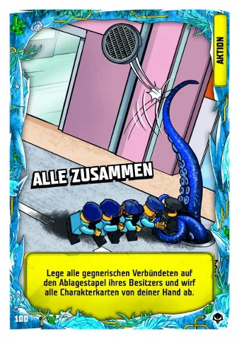 NINJAGO Trading Card Game (German) Series 7 (Next Level) - # 100 Alle Zusammen