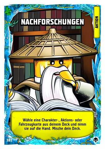 NINJAGO Trading Card Game (German) Series 7 (Next Level) - # 101 Nachforschungen